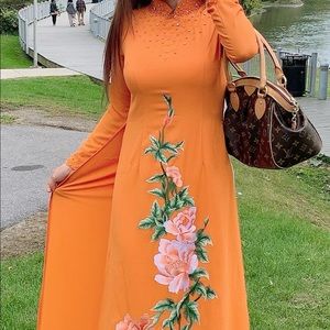 Vietnamese ao dai, 2 layers size s/m